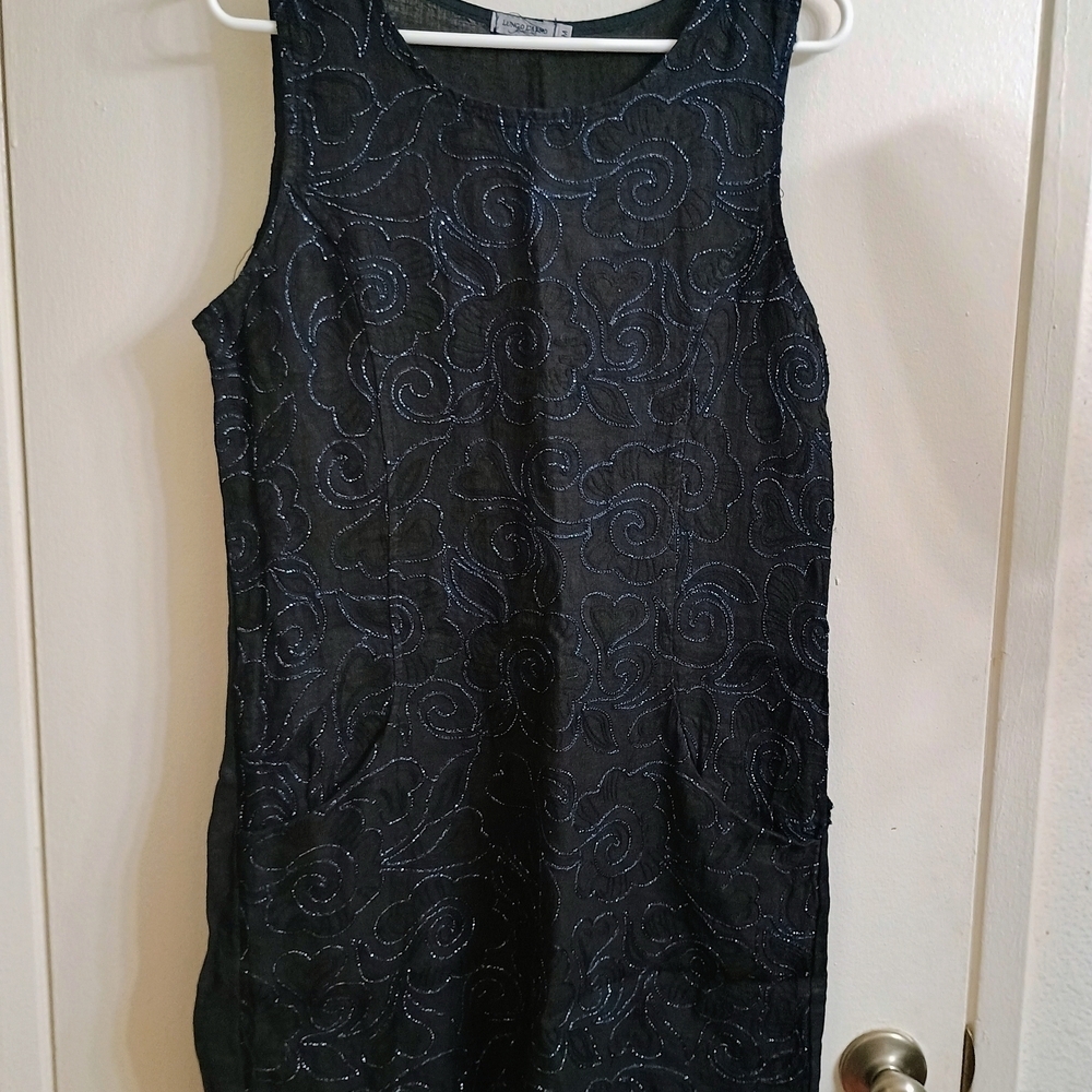 Black Sheath High Low Cocktail Dress